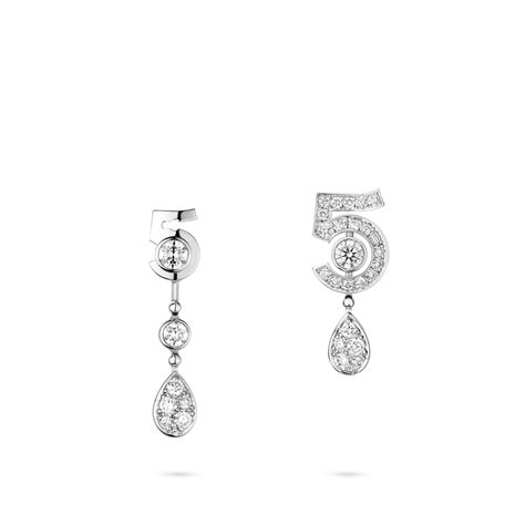 coco chanel swarovski earrings|chanel eternal 5 earrings.